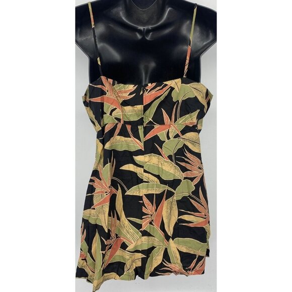 Nani Hawaii Womens Tank Blouse Floral Tropical Hawaiian Medium Aloha Babydoll - Picture 6 of 7